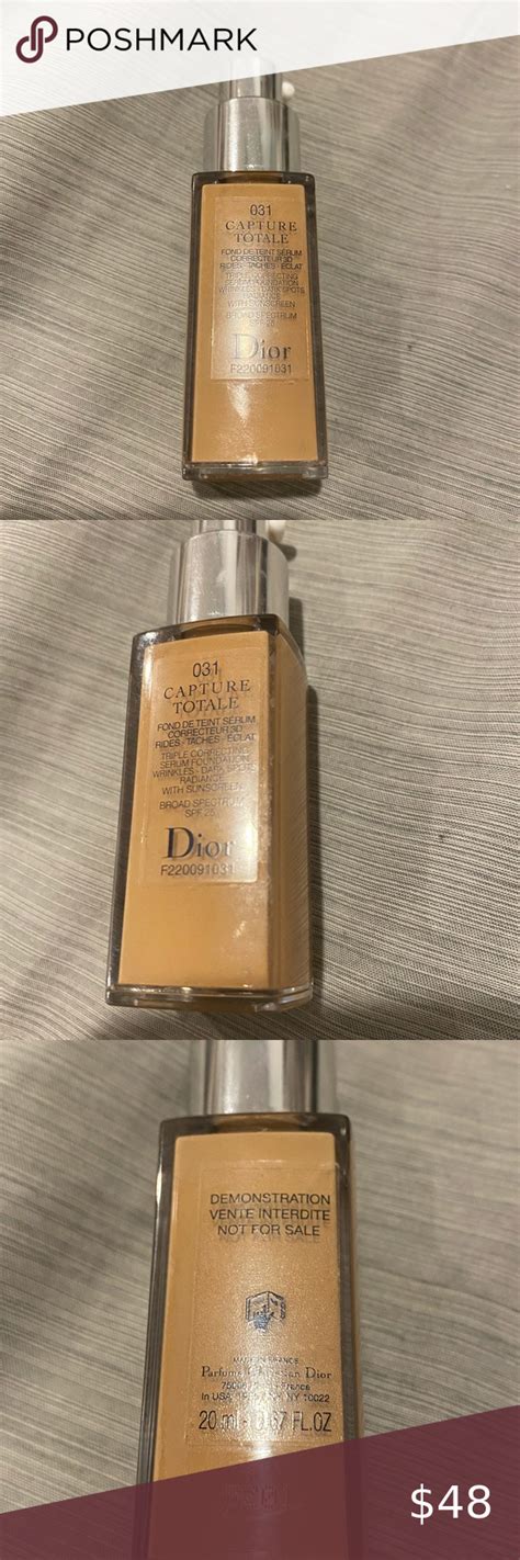 dior capture totale foundation 031